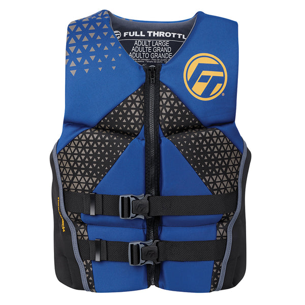 Full Throttle Men's Rapid-Dry Flex-Back Life Jacket - XL - Blue/Black [142500-500-050-26] - Image 1