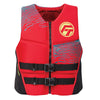 Full Throttle Men's Rapid-Dry Flex-Back Life Jacket - M - Red/Black [142500-100-030-26]