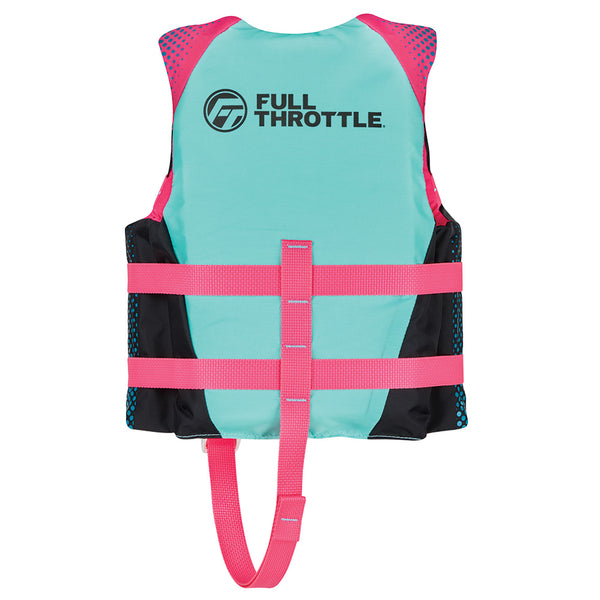 Full Throttle Nylon Life Jacket - Child - Pink [112200-105-001-26] - Image 2