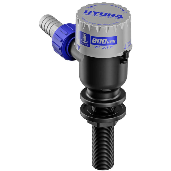 T-H Marine HYDRA Livewell Pump - 800 GPH - 12V - Long Nozzle [PMP-LWL8-DP] - Image 1
