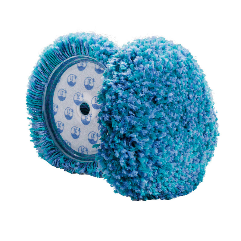Lake Country Marine Blue/Teal Medium Cut Wool Pad - 6.5