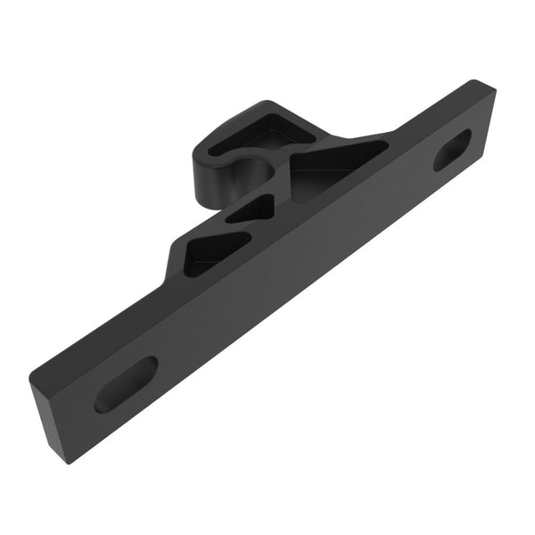 Southco Push-To-Close Latch Keeper, Rivet/Screw (Thru-Hole) Mounting, Plastic, Black [C3-77] - Image 1