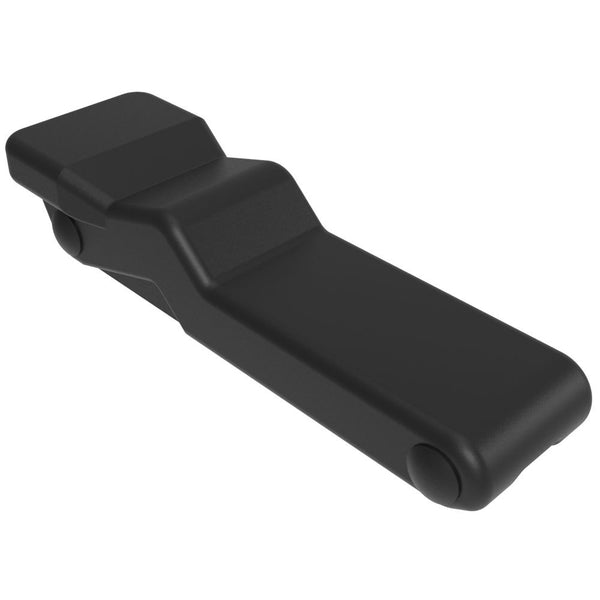 Southco Flexible Over-Center Draw Latch, Large Size, Stainless Steel Concealed Keeper, Black Latch Body [C7-20] - Image 1