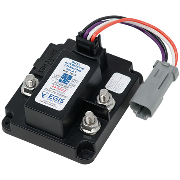 Egis Triple Battery Advanced Automatic Charging Relay (ACR) - 12V [7612] - Image 1