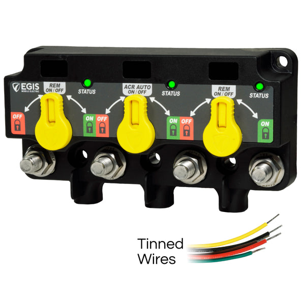 Egis XD Flex 1 Triple Relay/ACR/LVD w/Knob - Tinned Wires [8730-1111] - Image 1