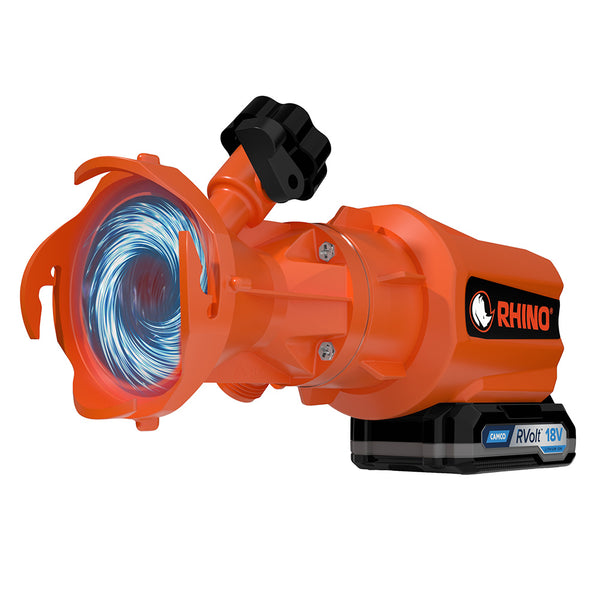 Camco Rhino 18V Lithium-Ion RV Sewage Macerator Pump System [39030] - Image 1