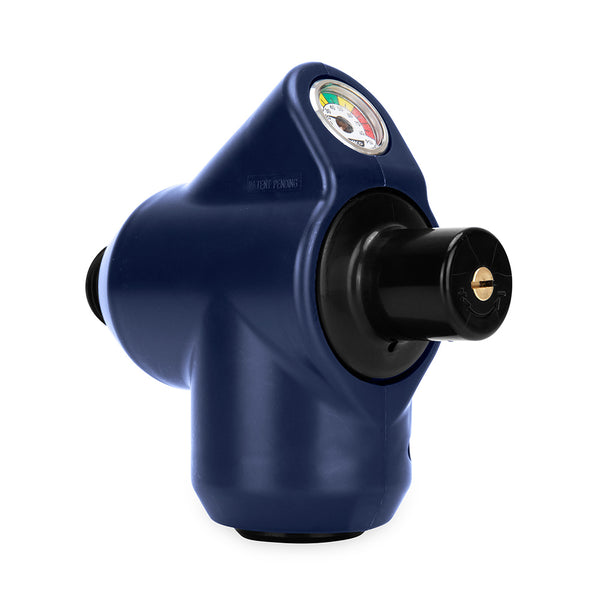 Camco 90 Degree Adjustable Water Pressure Regulator w/Gauge [40065] - Image 1