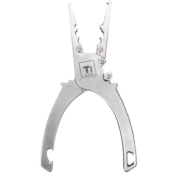 TiTackle Titanium Fishing Pliers 75 Multi Tool Offshore TTOSPLIERS