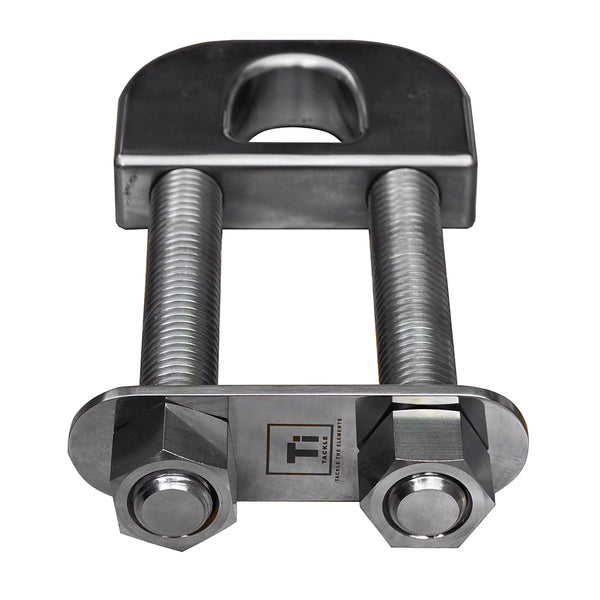 TiTackle Titanium Transom D Ring  6 Long Stud TTTRANSOMDRING