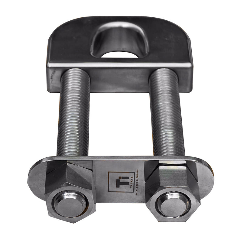 Ti-Tackle Titanium Transom D Ring - 6
