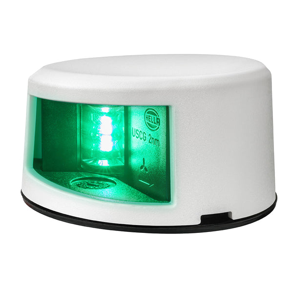 Hella Marine NaviLED Gen II Starboard Deck Mount Navigation Lamp - White [017910401] - Image 1