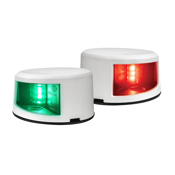 Hella Marine NaviLED Gen II Port/Starboard Deck Mount Navigation Lamps - White [017910811] - Image 1