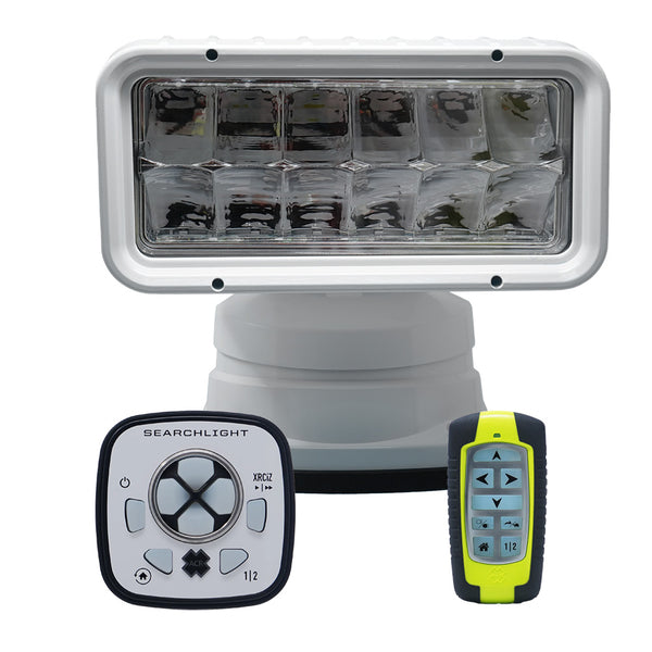 ACR RCL-200 White Wireless LED Searchlight w/URP-103 Wired Point Pad  URH-103 Wireless Handheld Remote [1965] - Image 1