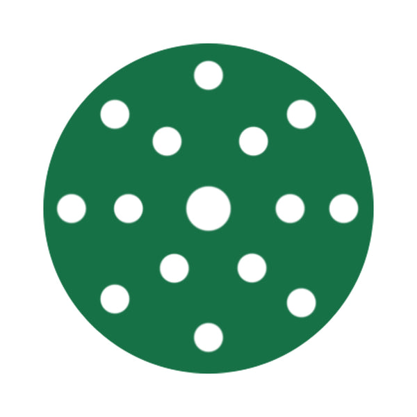 RUPES PROCUT Film Abrasive Discs 150mm 6  15 Holes  P800 Grit Box of 50pcs 945FD800