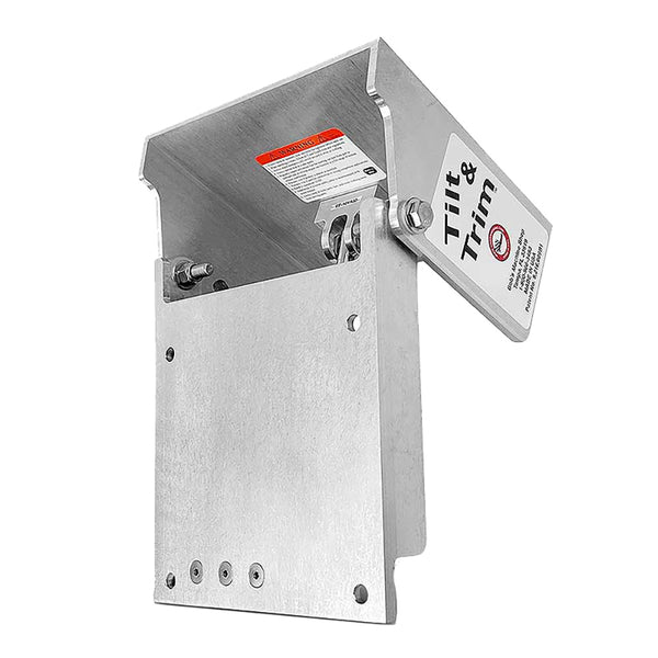 Bob's Machine Action Series Tilt  Trim f/Clamp on Motors - Silver - 30HP [100-701100-NOPC] - Image 2