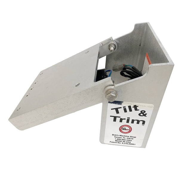 Bob's Machine Action Series Tilt  Trim f/Clamp on Motors - Silver - 30HP [100-701100-NOPC] - Image 3