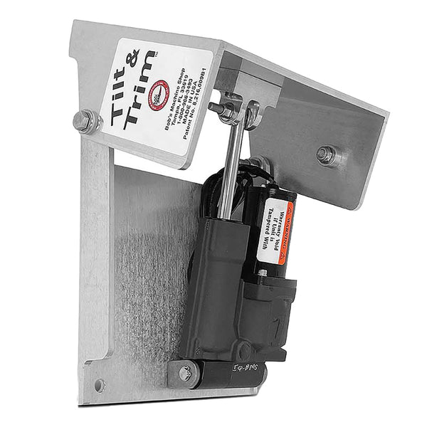 Bob's Machine Action Series Tilt  Trim f/Clamp on Motors - Silver - 30HP [100-701100-NOPC] - Image 1