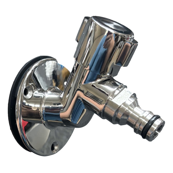 Flushmaster Quarter Turn Quick Connect Water Spigot - 45-Degree [SM-QCWS45] - Image 2