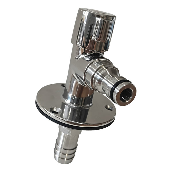 Flushmaster Quarter Turn Quick Connect Water Spigot - 90-Degree [SM-QCWS90] - Image 2