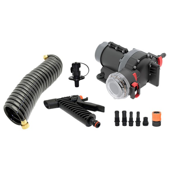 Johnson Pump Aqua Jet II WD - 3.5 GPM - 12V - Full Pump Kit [10-25013-14] - Image 1
