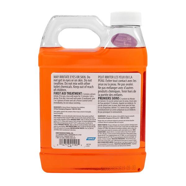 Camco TST Orange Waste Holding Tank Treatment - 32oz [41190] - Image 2