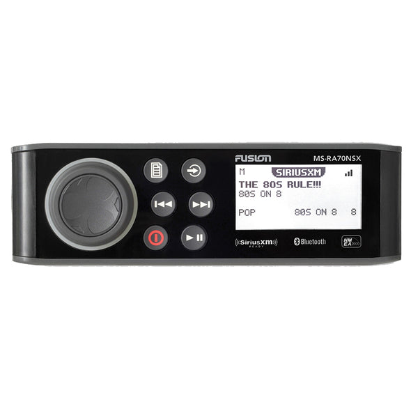 Fusion MS-RA70NSX Stereo w/AM/FM/BT/SiriusXM - 2-Zone *Remanufactured [010-N1516-30] - Image 1