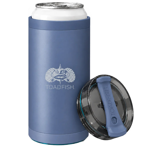 Toadfish SmartGrip 4-in-1 Can Cooler - 12oz - Blue [1415] - Image 1