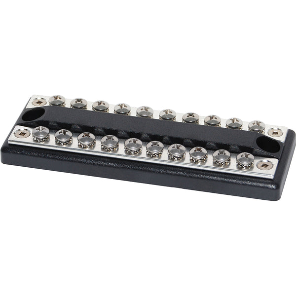 Blue Sea 2702 DualBus 100AMP Common BusBar 10 x 832 Screw Terminal 2702
