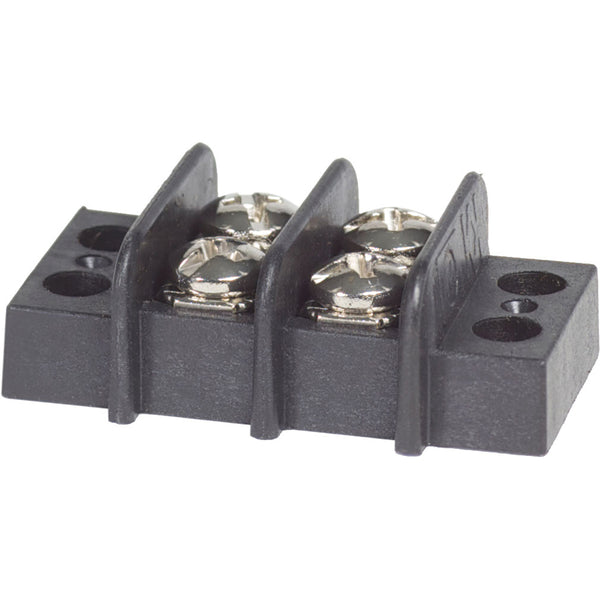 Blue Sea 2402 Terminal Black 20AMP  2 Circuit 2402