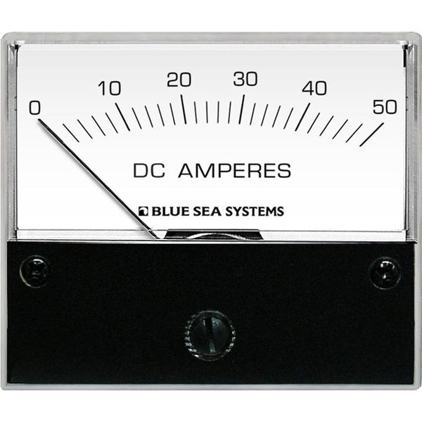 Blue Sea 8022 DC Analog Ammeter - 2-3/4 Face, 0-50 AMP DC [8022] - Image 1