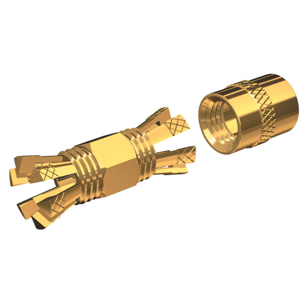 Shakespeare PL-258-CP-G Gold Splice Connector For RG-8X or RG-58/AU Coax. [PL-258-CP-G] - Image 1