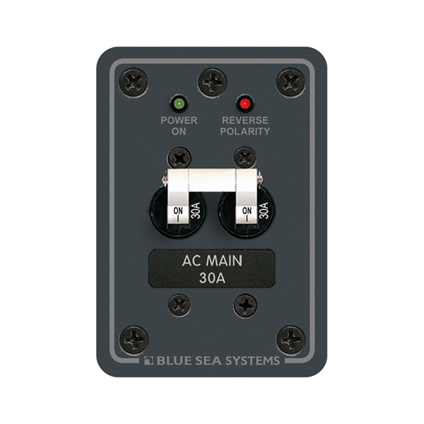 Blue Sea 8077 AC Main Only Toggle Circuit Breaker Panel [8077] - Image 1