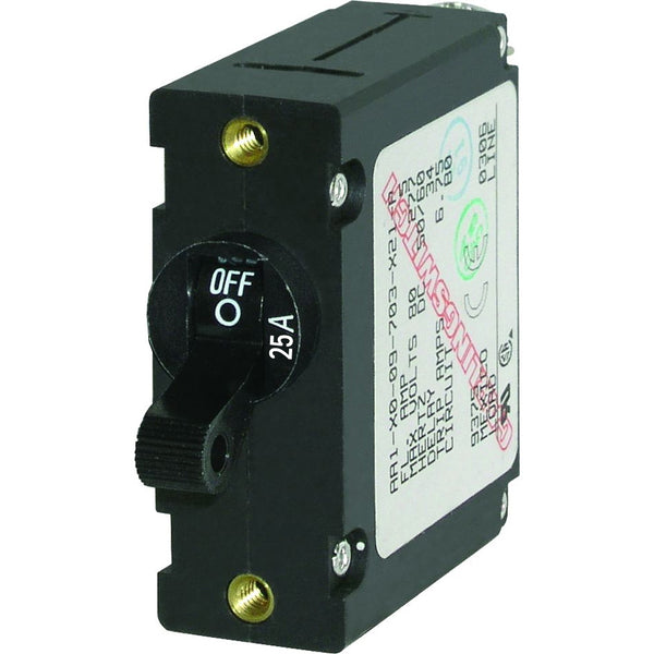 Blue Sea 7216 AC / DC Single Pole Magnetic World Circuit Breaker  -  25 Amp [7216] - Image 1