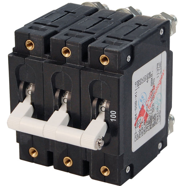 Blue Sea 7290 CSeries Triple Pole Circuit Breaker  100A 7290