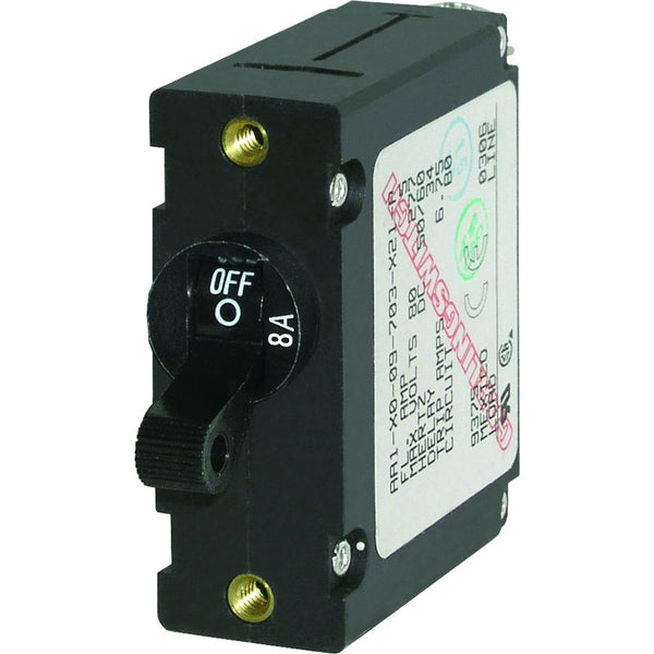 Blue Sea 7347 AC/DC Single Pole Magnetic World Circuit Breaker  -  8 AMP [7347] - Image 1