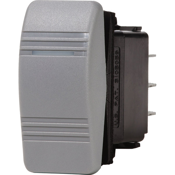 Blue Sea 8218 Water Resistant Contura III Switch - OFF-ON - Grey [8218] - Image 1