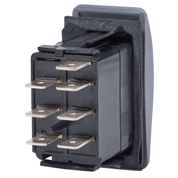 Blue Sea 8221 Water Resistant Contura III Switch - (ON)-OFF-ON - Grey [8221] - Image 2