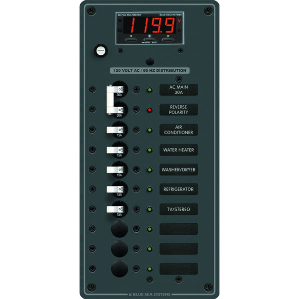 Blue Sea 8406 AC Main + 8 Positions [8406] - Image 1