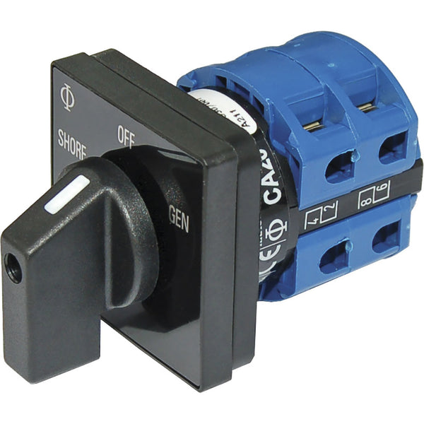 Blue Sea 9009 Switch, AC 120VAC 32A OFF +2 Position [9009] - Image 2