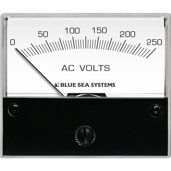 Blue Sea 9354 AC Analog Voltmeter 0-250 Volts AC [9354] - Image 1