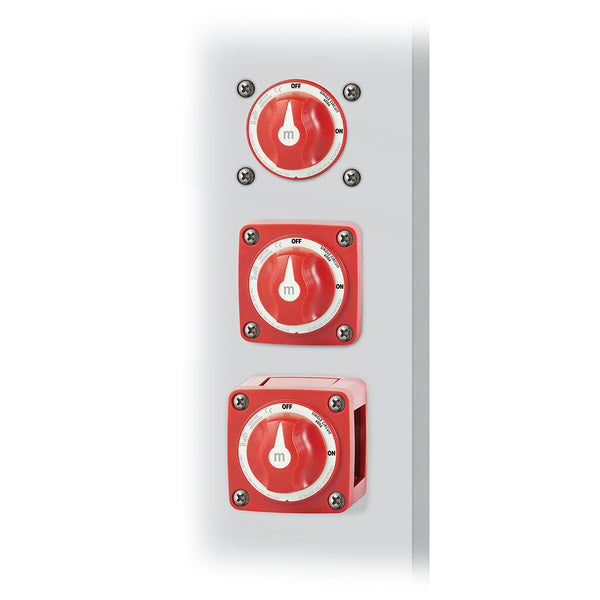 Blue Sea 6006 m-Series (Mini) Battery Switch Single Circuit ON/OFF Red [6006] - Image 2