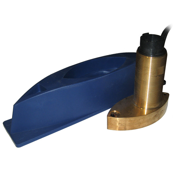 SI-TEX 496/50/200ST Bronze Thru-Hull Triducer w/Fairing Block f/ES502 [496/50/200ST-ES] - Image 1