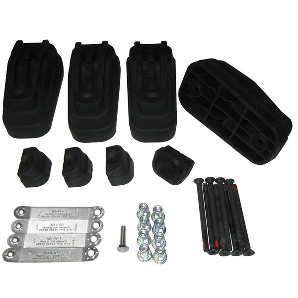 KVH Rooftop Mount f/A7 & A9 Vehicles w/o Roof Racks [72-0151-01] - Image 1