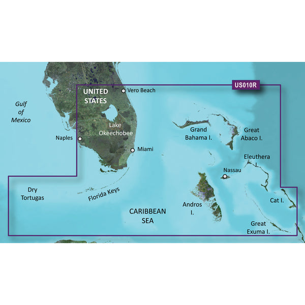 Garmin BlueChart g3 Vision HD - VUS010R - Southeast Florida - microSD/SD [010-C0711-00] - Image 1