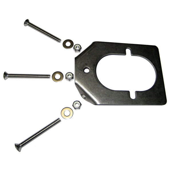 Lee's Stainless Steel Backing Plate f/Medium Rod Holders [RH5931] - Image 1