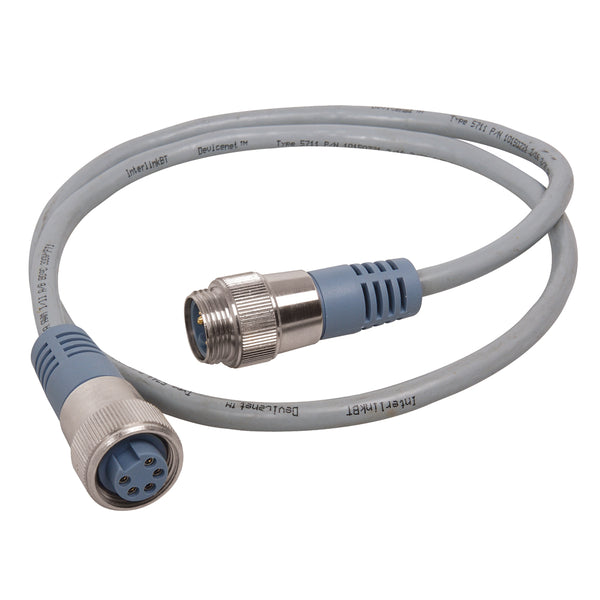 Maretron Mini Double Ended Cordset - Male to Female - 1M - Grey [NM-NG1-NF-01.0] - Image 1
