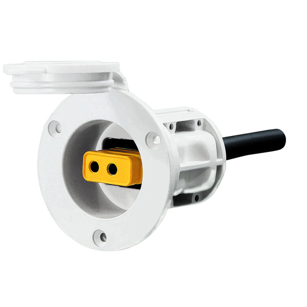 Cannon Flush Mount Power Port - White [1903013] - Image 1
