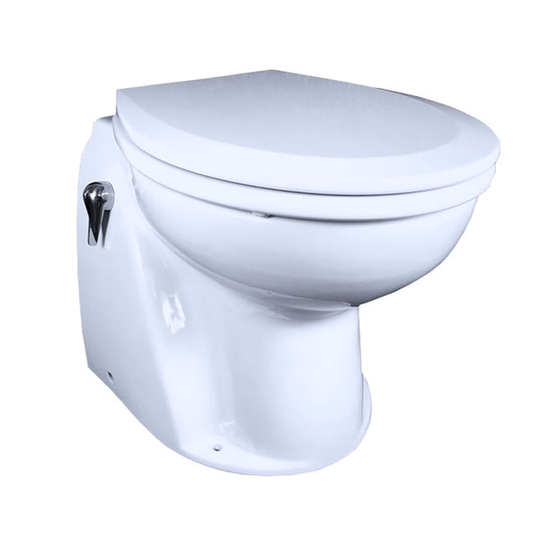 Raritan Atlantes Freedom w/Vortex-Vac - Household Style - White - Remote Intake Pump - Smart Toilet Control - 12v [AVHWR01203] - Image 1