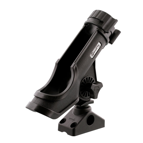 Scotty Powerlock Rod Holder Black w/241 Side/Deck Mount [230-BK] - Image 2