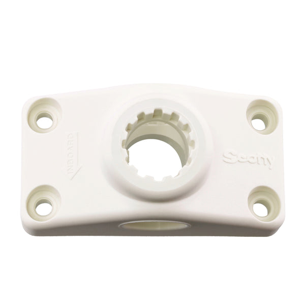 Scotty Combination Side / Deck Mount - White [241-WH] - Image 3